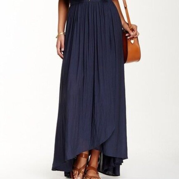 Free People Fiona Embroidered Wrap-Detail Maxi Dress - Picture 4 of 9